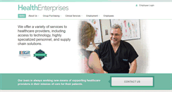 Desktop Screenshot of healthenterprises.org
